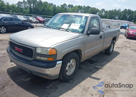 2000 GMC Sierra 1500 Sl из США, поврежденный, VIN 1GTEC14W4YE129648